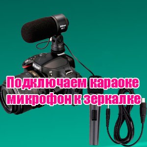  Подключаем караоке микрофон к зеркалке (2013) WebRip 