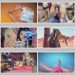  Katy Perry & Juicy J - Dark Horse (НD1080, 2014)/MP4 