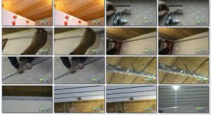  Как сделать реечный алюминиевый потолок в ванной (2013) WebRip 