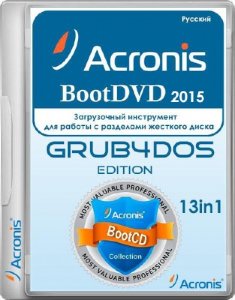  Acronis BootDVD 2015 Grub4Dos Edition v.31 13in1 (2015/RUS) 