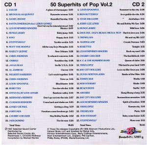  Various Artist - 50 Superhits Of Pop Vol.1 - Vol.4  (4CD) (1997) 