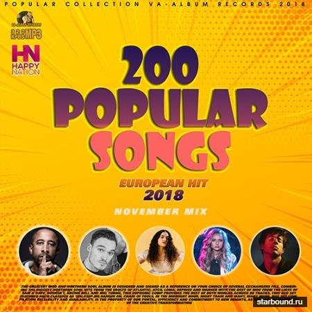 200 Popular November Songs  (2018)