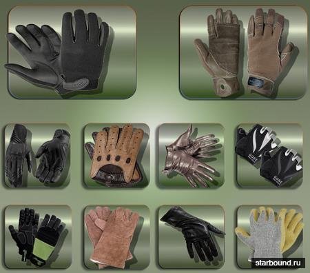 Png клипарты - Женские и мужские перчатки